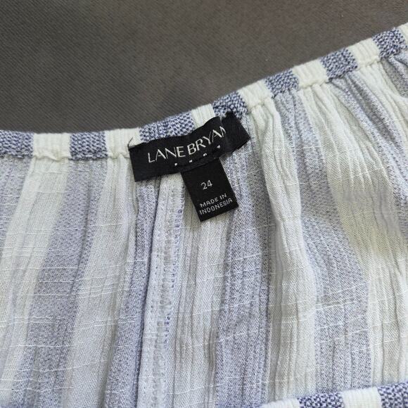 Lane Bryant short sleeve flowy shirt womens size 24 / 3XL - Picture 7 of 8